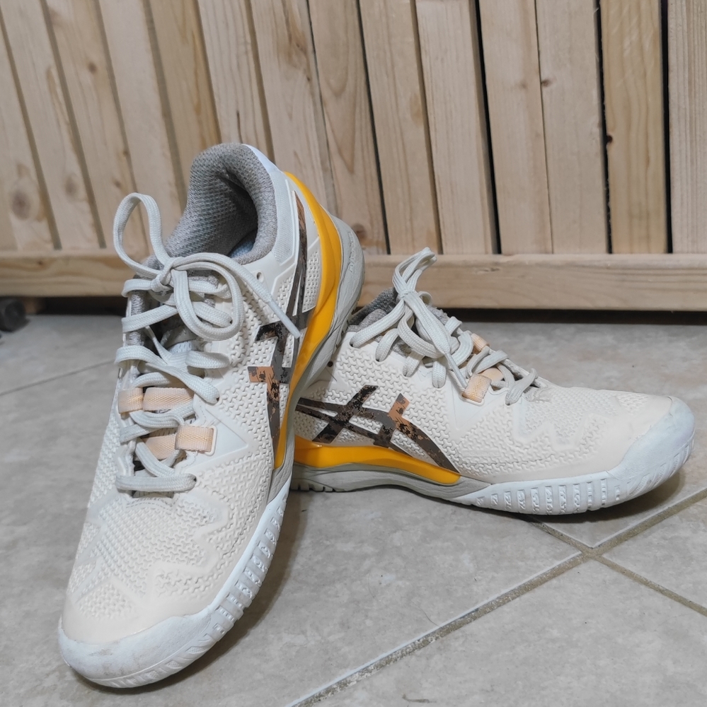 Asics Gel Resolution tennis hard court shoes for women